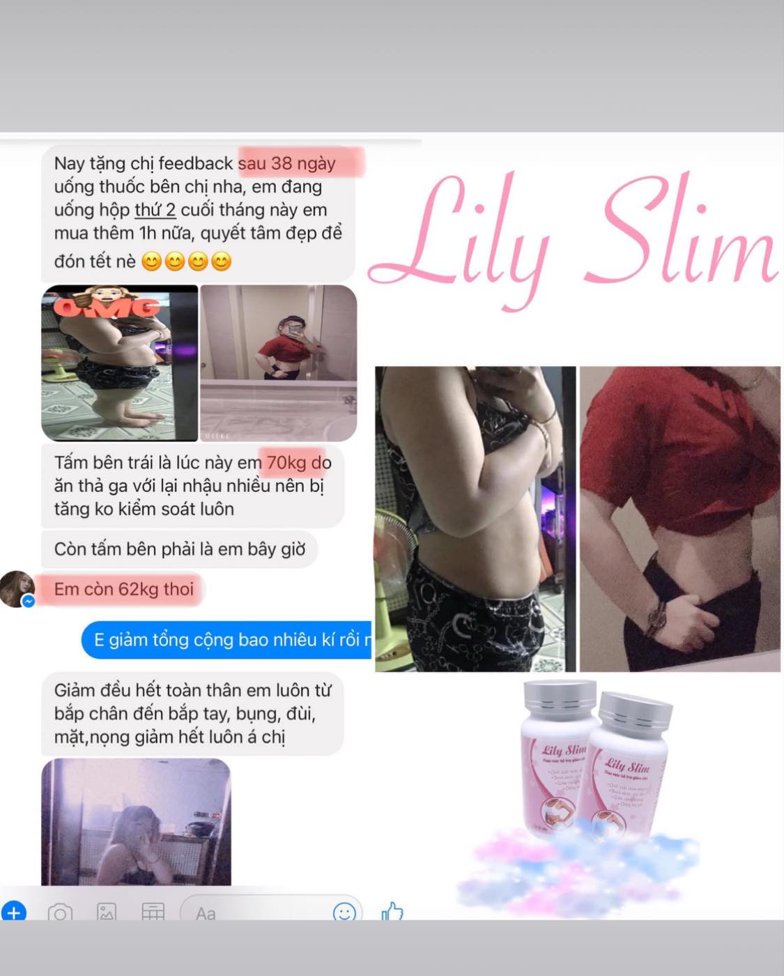 Thuốc giảm cân Lily Slim có tốt không