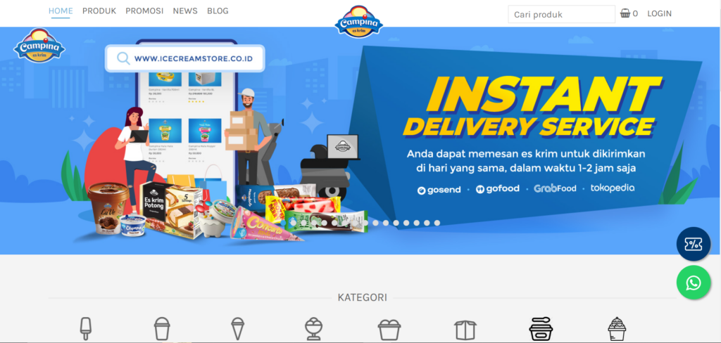 Desain landing page ecommerce yang user-friendly dan efektif