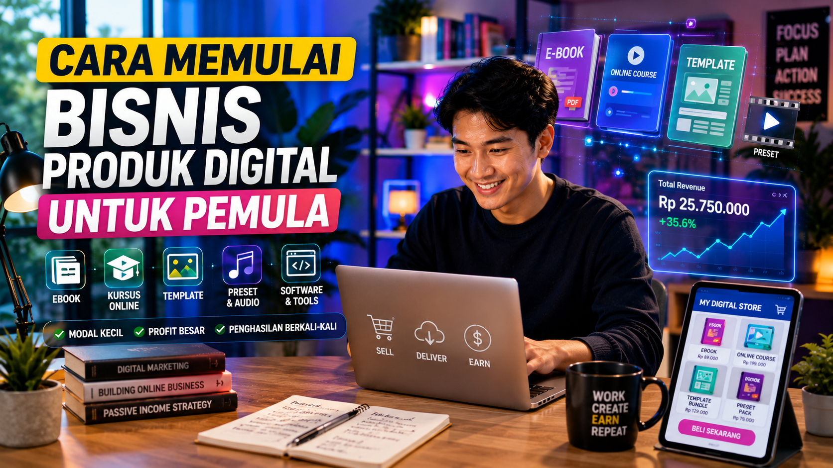 Cara Memulai Bisnis Produk Digital untuk Pemula