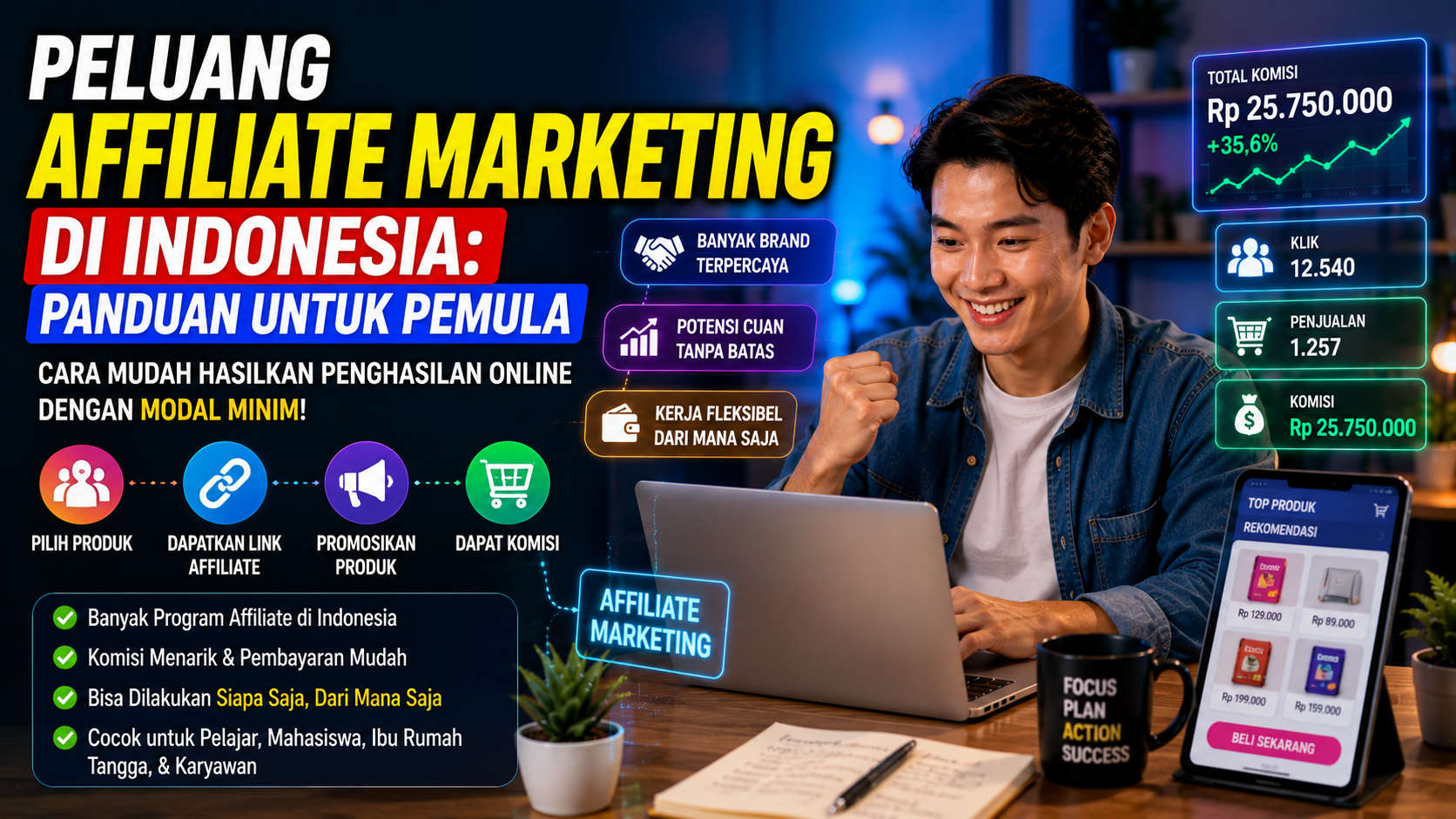 Peluang Affiliate Marketing di Indonesia: Panduan untuk Pemula