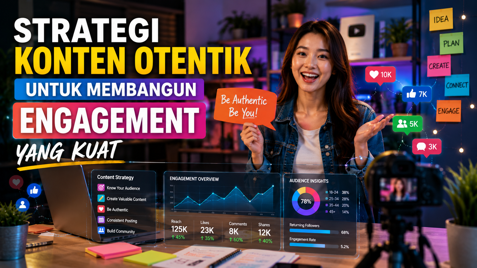 Strategi Konten Otentik untuk Membangun Engagement yang Kuat