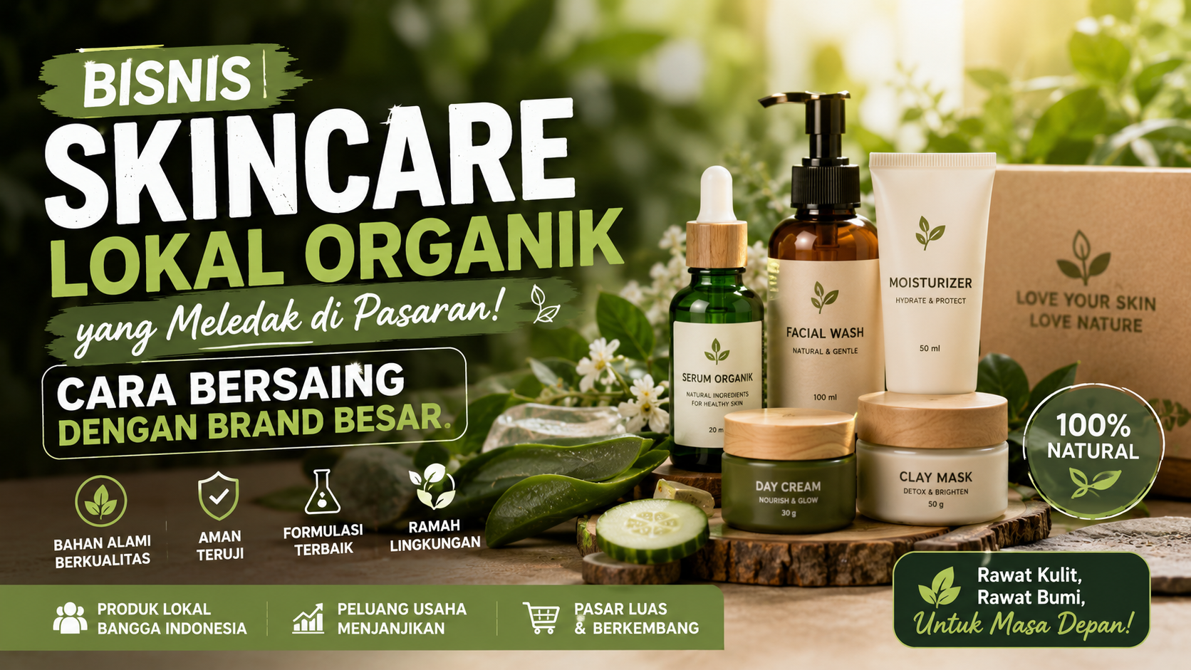 Bisnis Skincare Lokal Organik