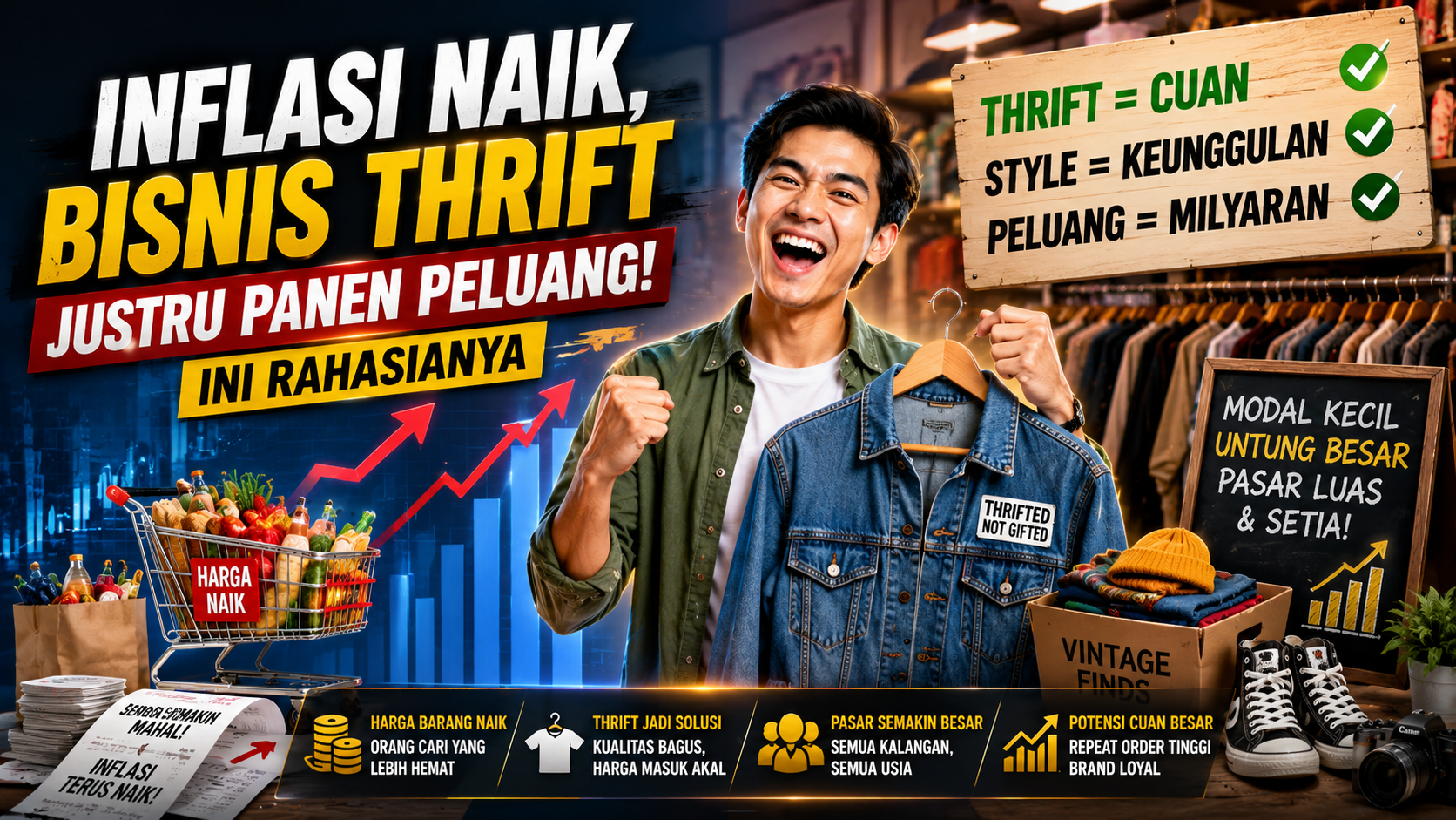 Mengapa Thrift Shop Tetap Ramai Saat Daya Beli Menurun?