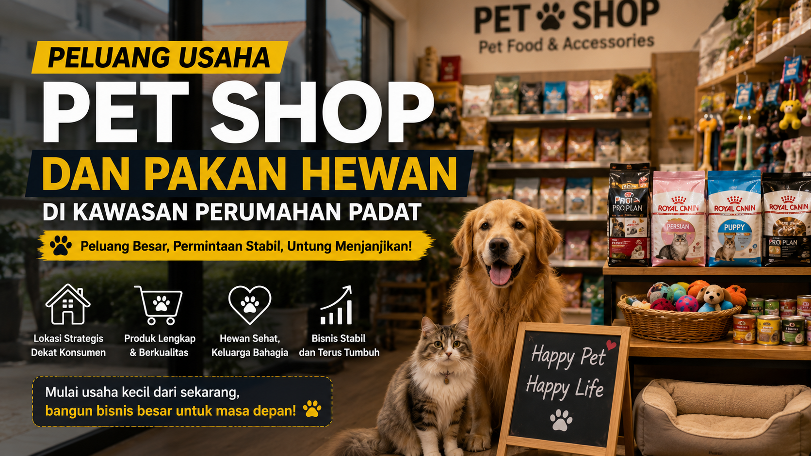 Peluang Usaha Pet Shop