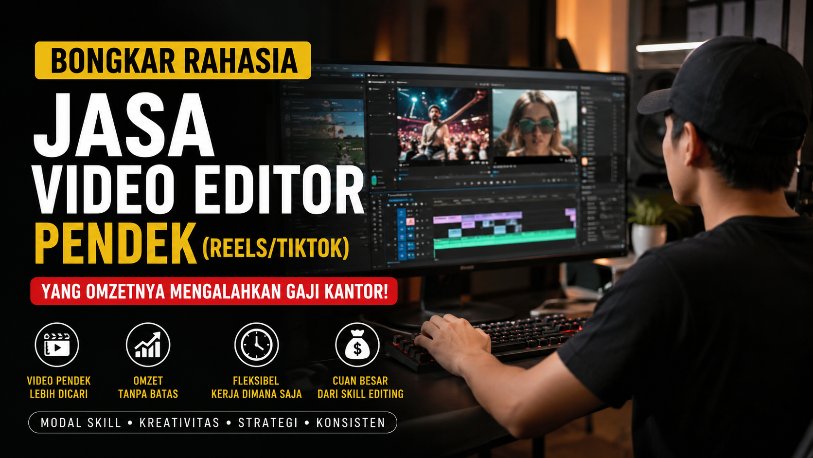 Jasa Video Editor Pendek