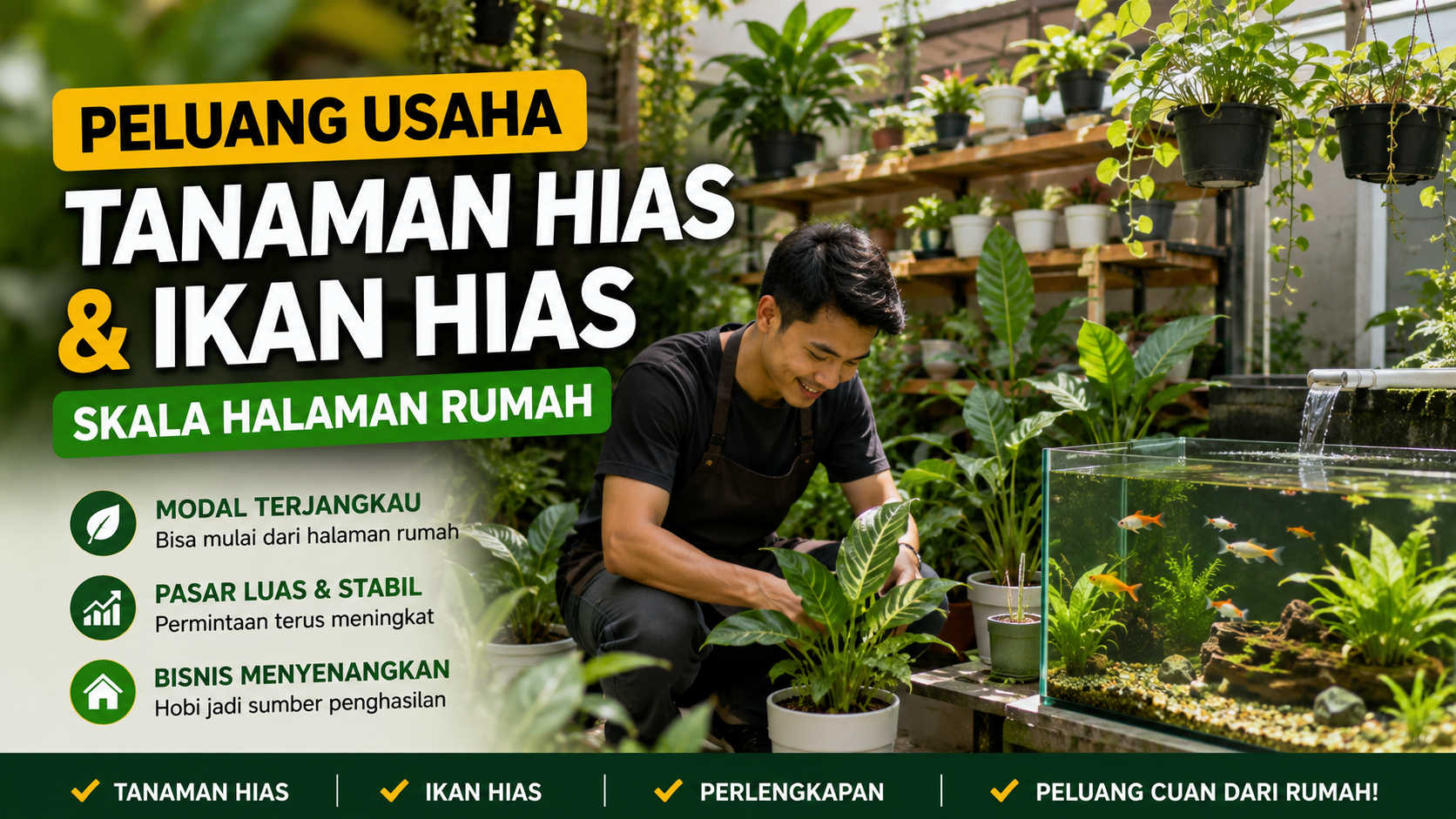 bisnis tanaman hias