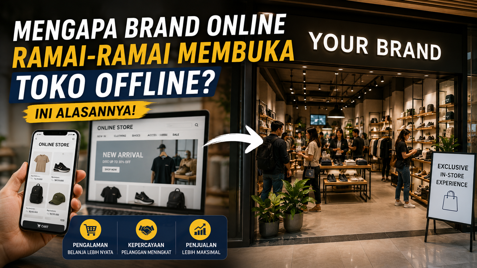 Mengapa Brand Online Ramai-Ramai Membuka Toko Offline? Ini Alasannya!