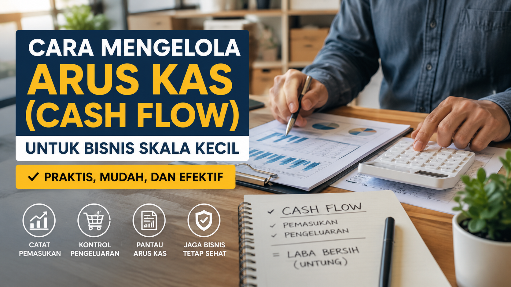 Cara Mengelola Arus Kas (Cash Flow) untuk Bisnis Skala Kecil