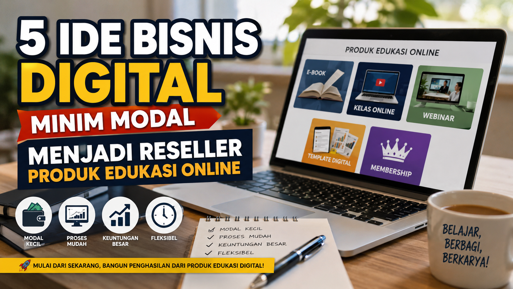 Ide Bisnis Digital Minim Modal