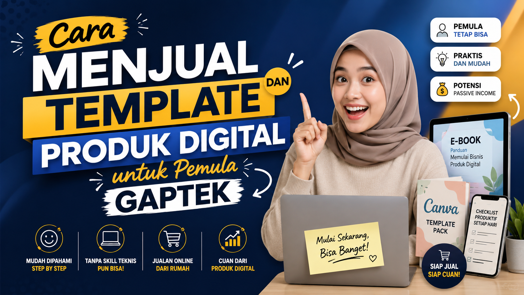Rahasia Penghasilan Pasif: Jual Template dan Produk Digital yang Selalu Dicari
