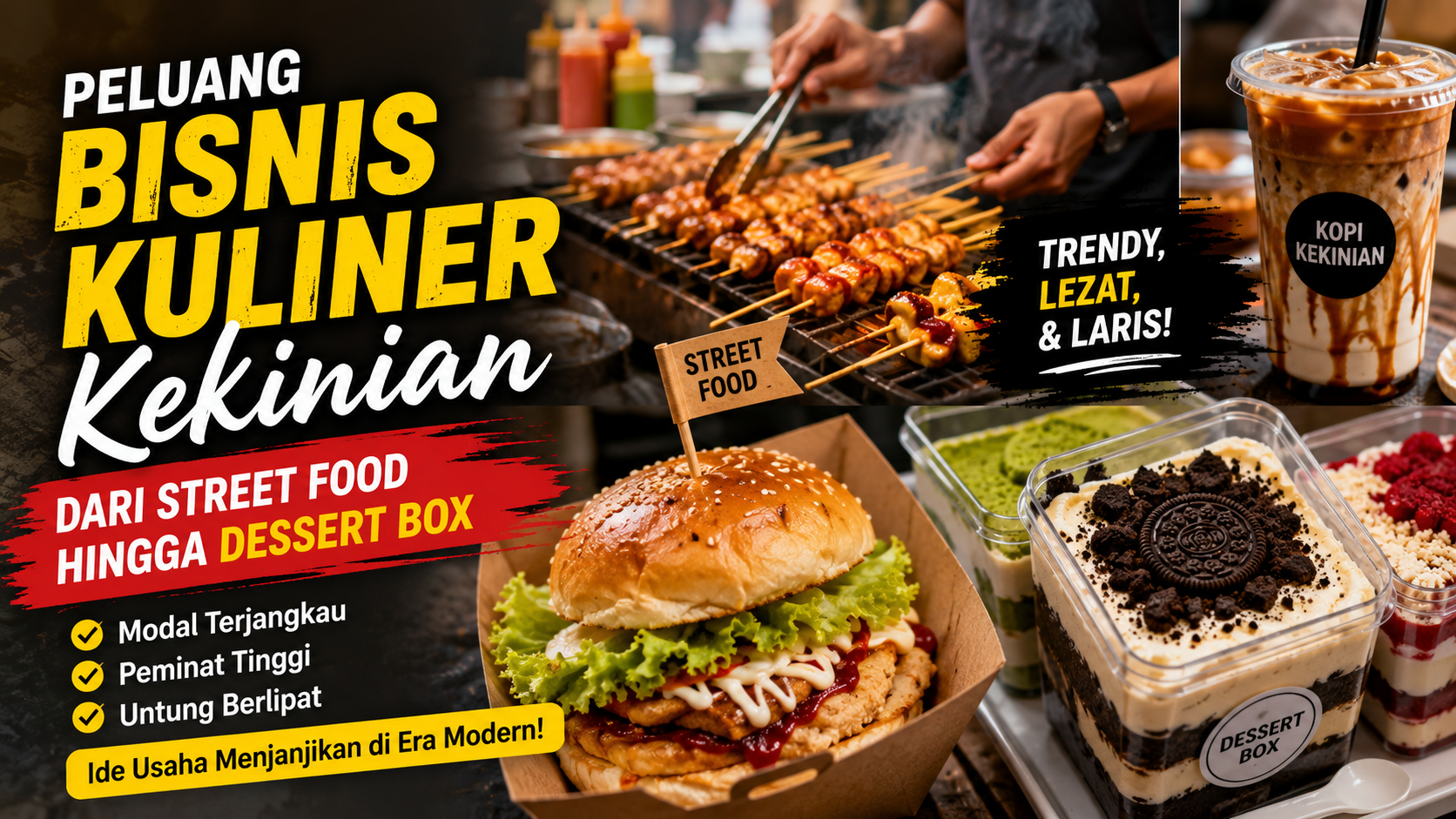 Strategi Sukses Menjalankan Bisnis Kuliner Kekinian di Era Digital