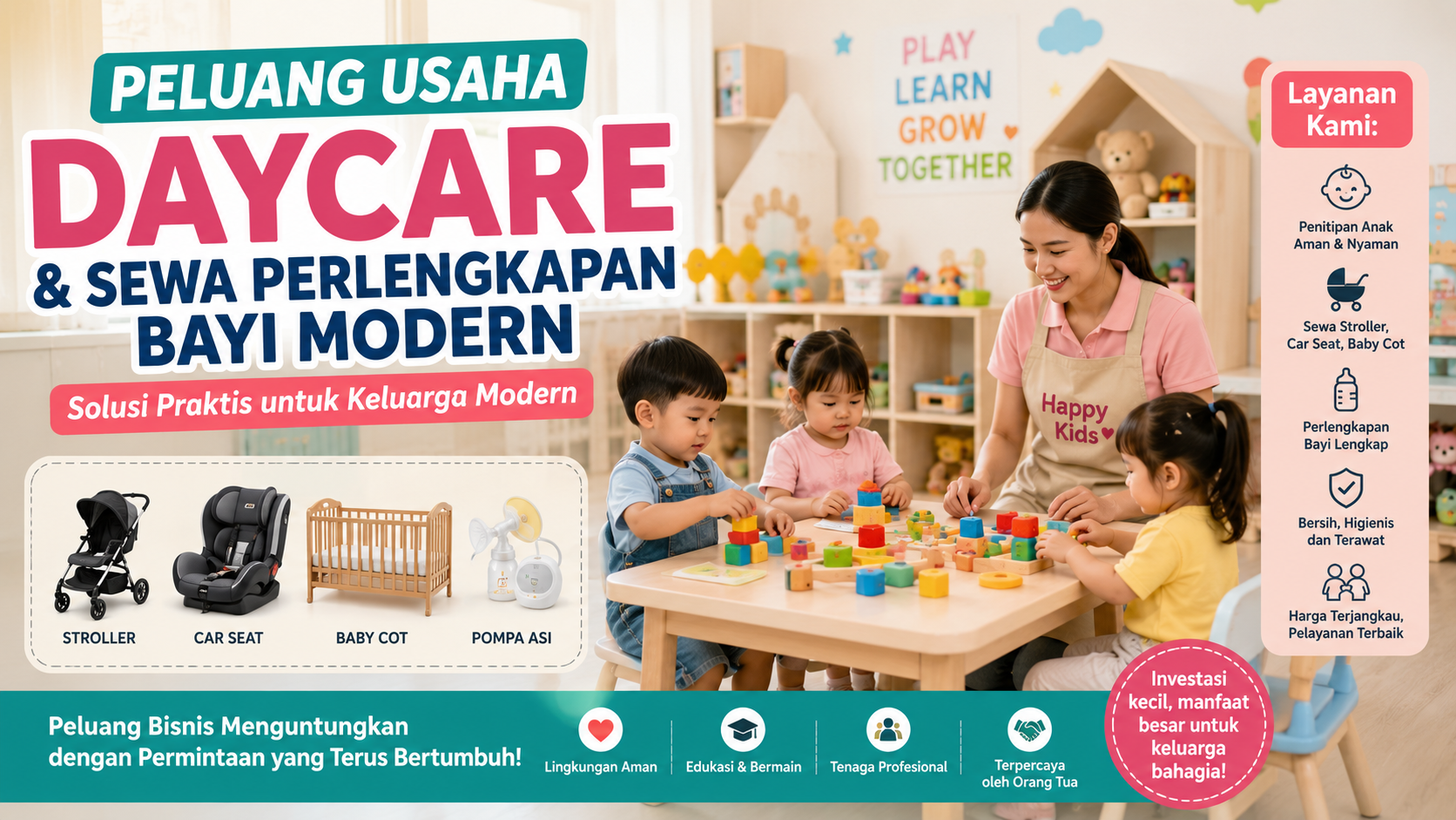Peluang Usaha Daycare