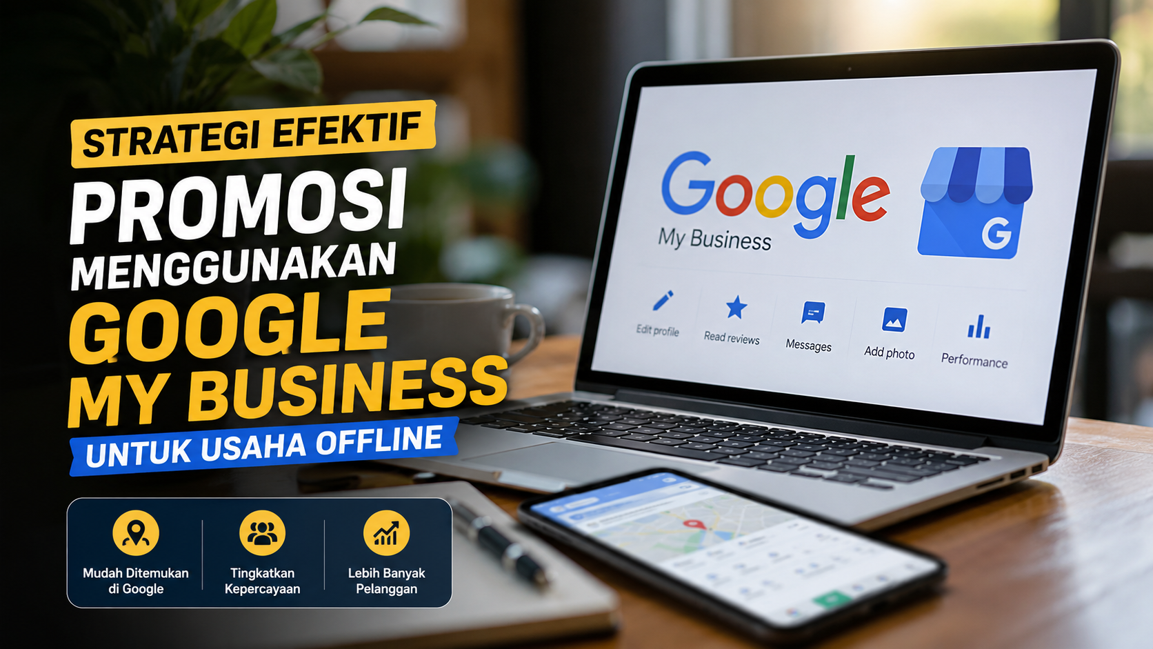 Strategi Efektif Promosi Menggunakan Google My Business untuk Usaha Offline