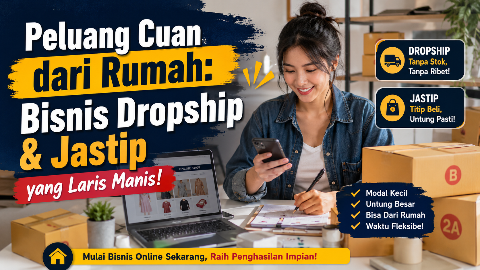 Bisnis Dropship dan Jastip