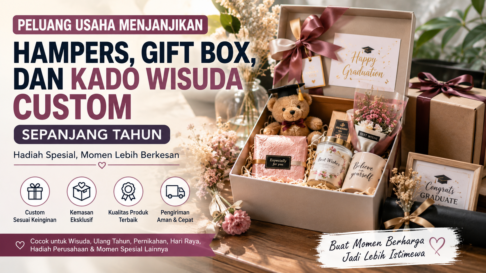 Usaha Hampers Custom