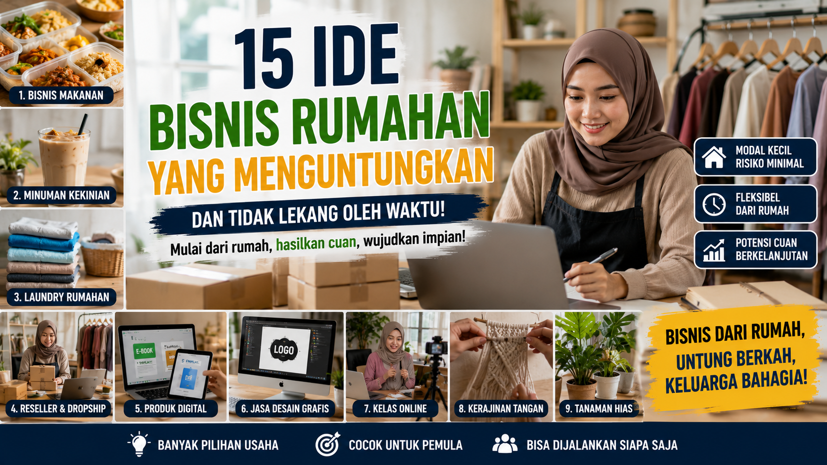 Ide Bisnis Rumahan yang Menguntungkan