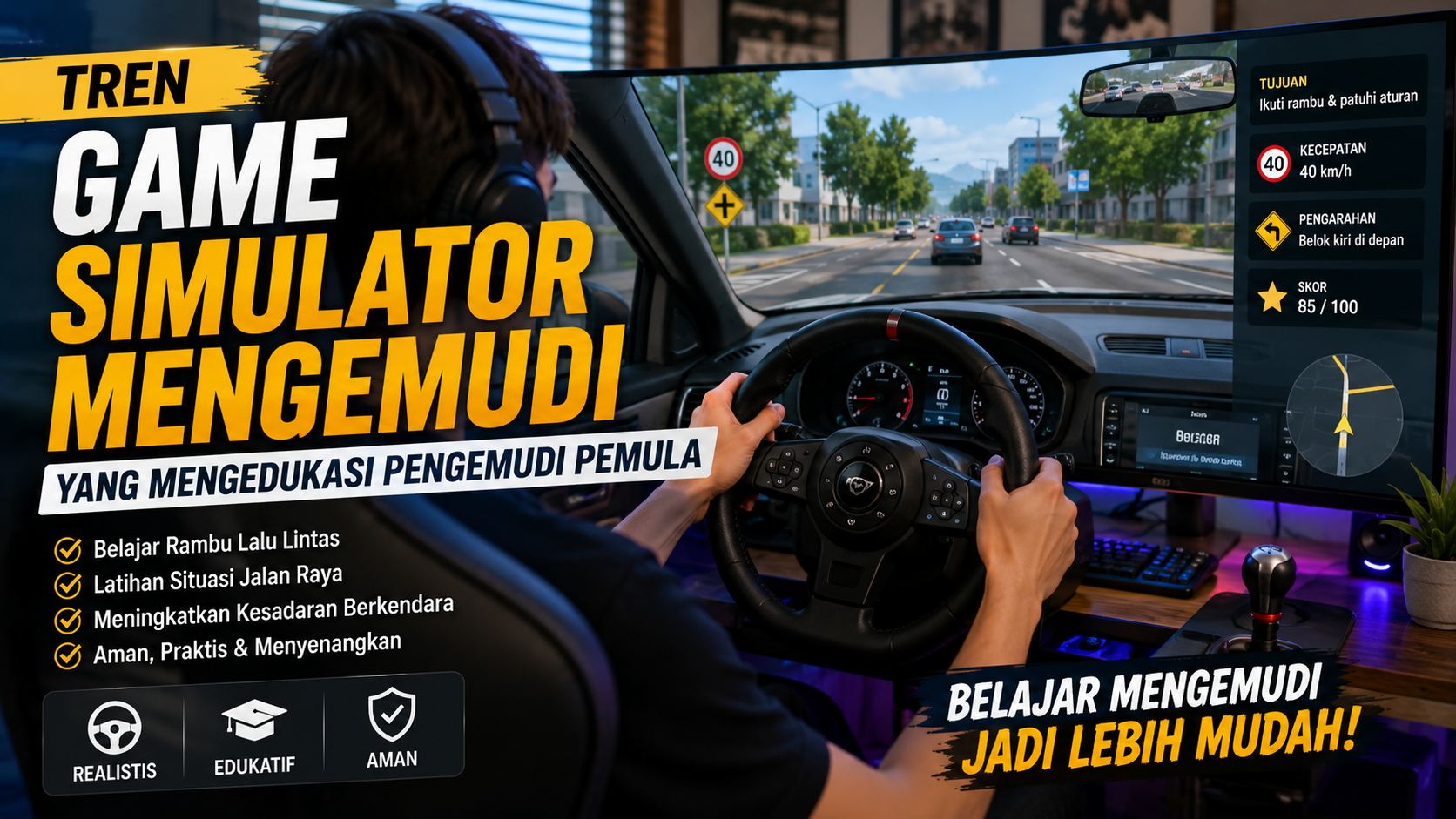 game simulator mengemudi