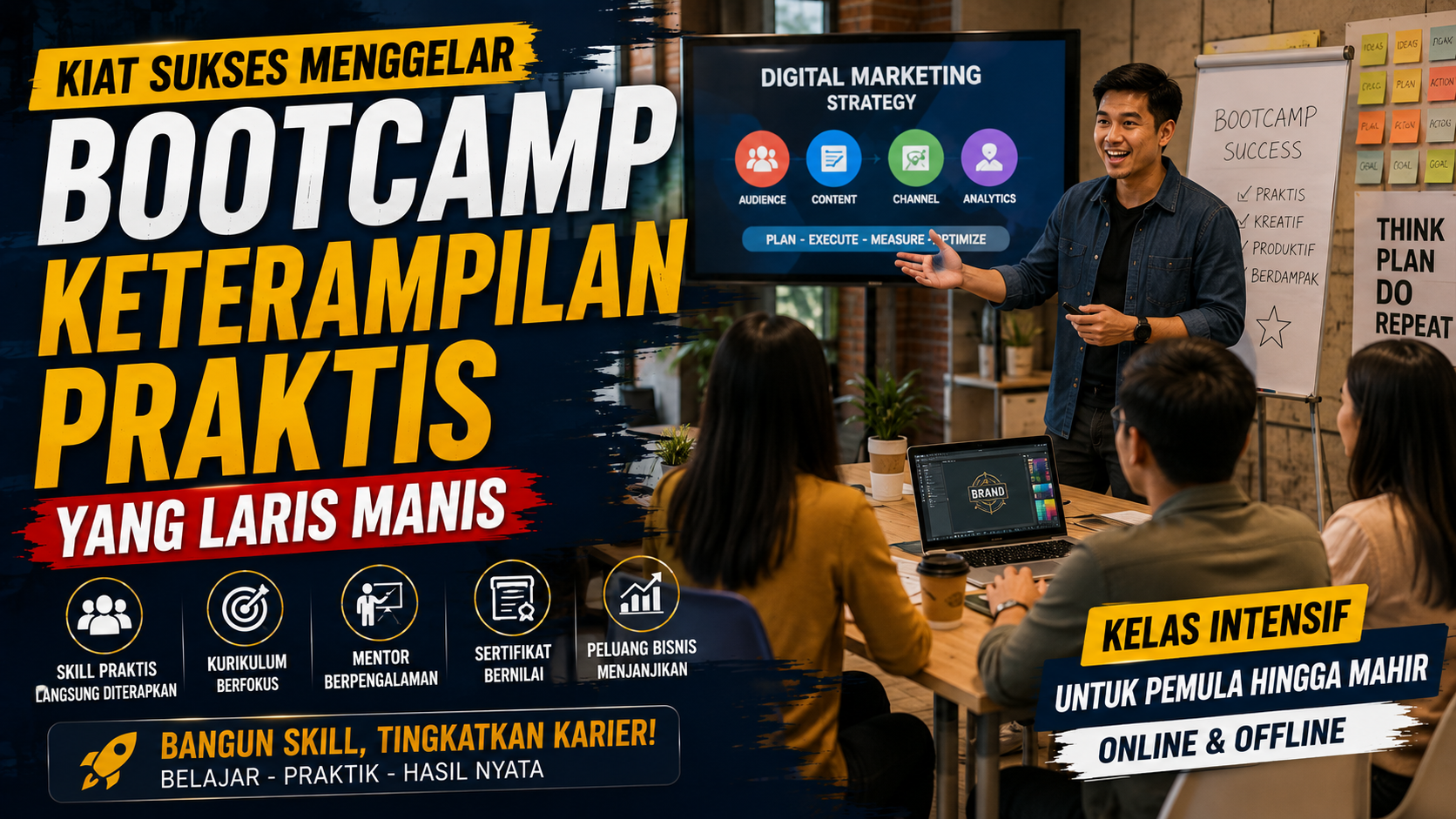 bootcamp keterampilan praktis