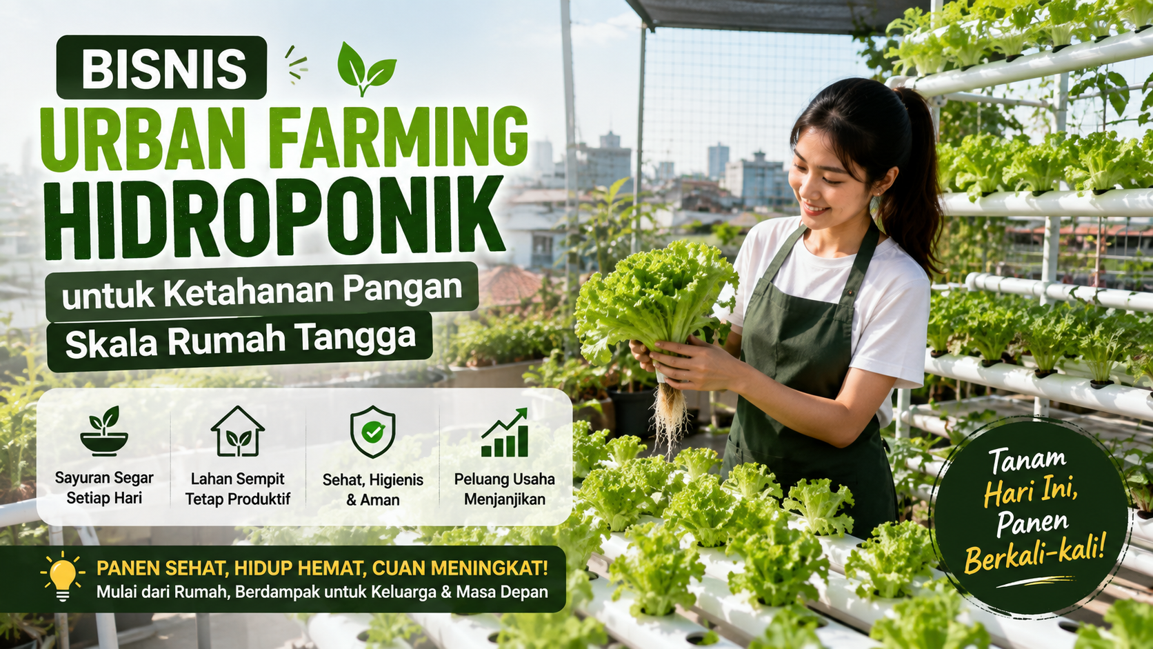 urban farming hidroponik