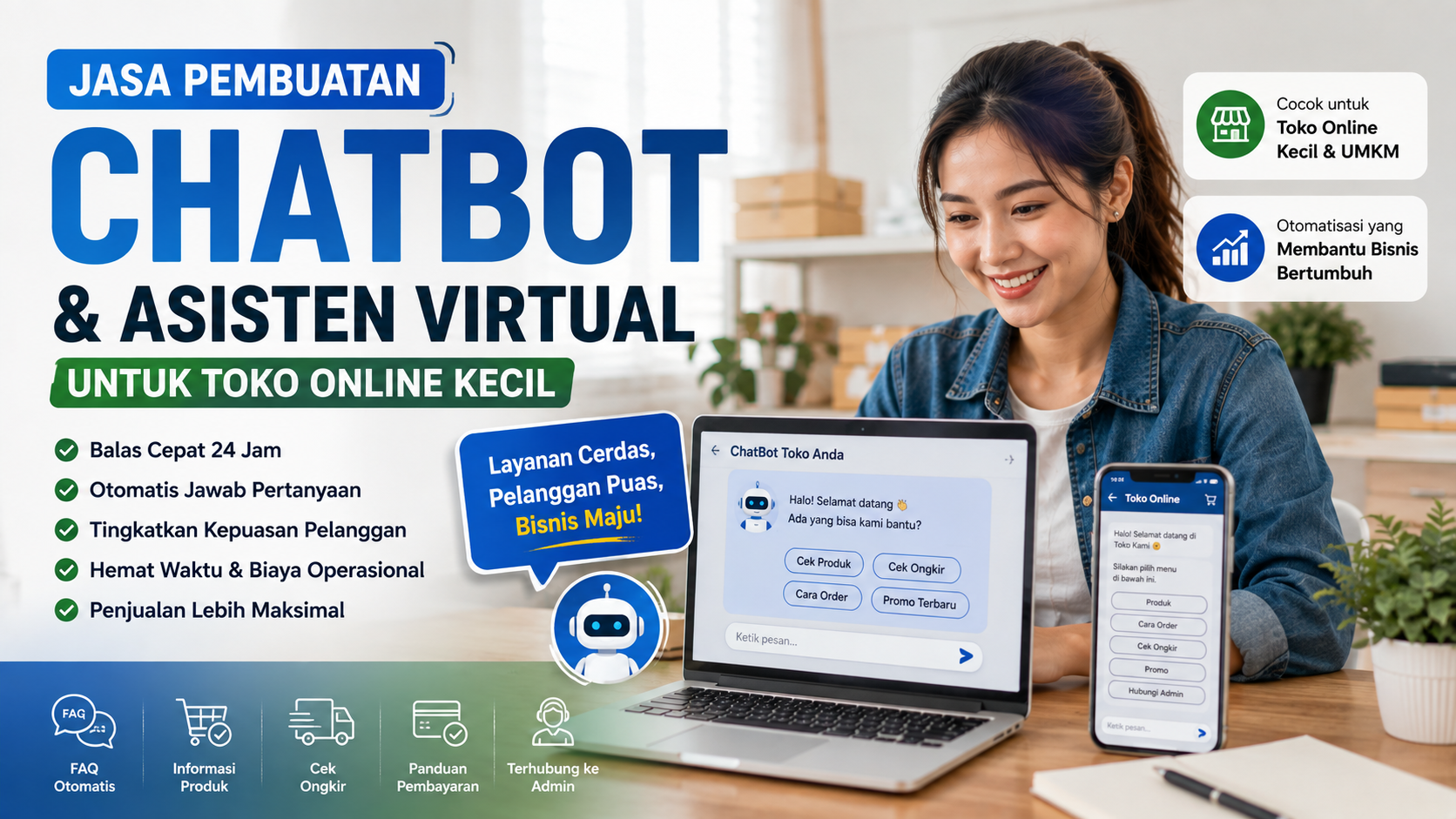 jasa chatbot untuk toko online