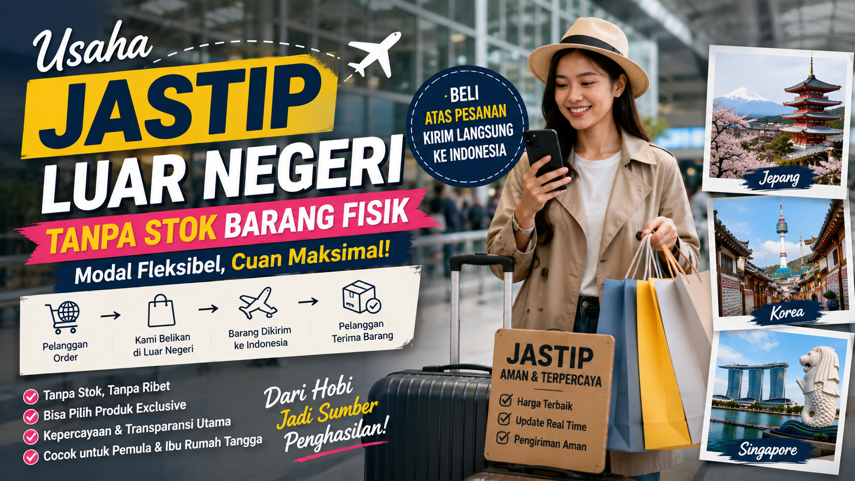 jastip luar negeri tanpa stok