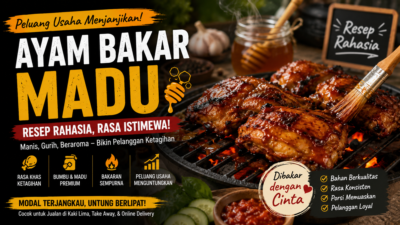 bisnis ayam bakar madu