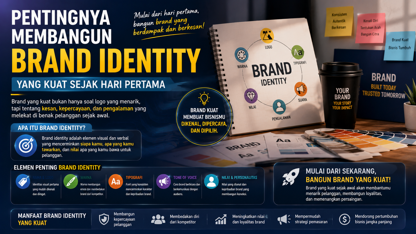 brand identity yang kuat