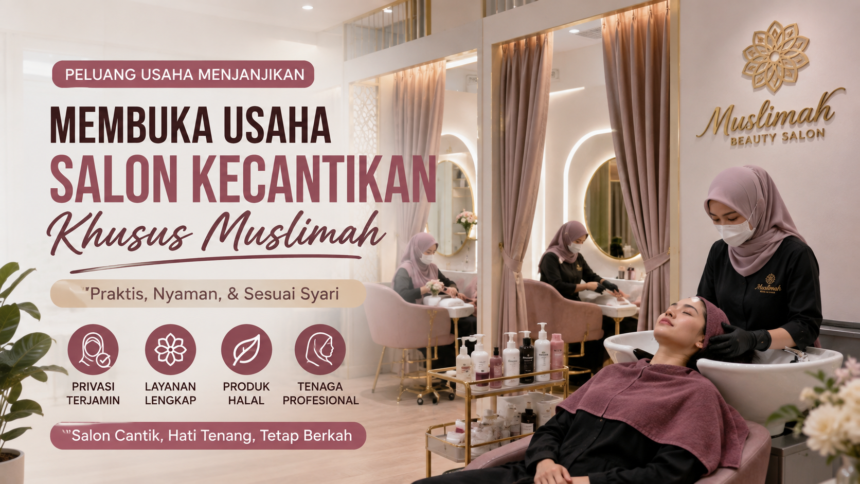 salon kecantikan khusus muslimah