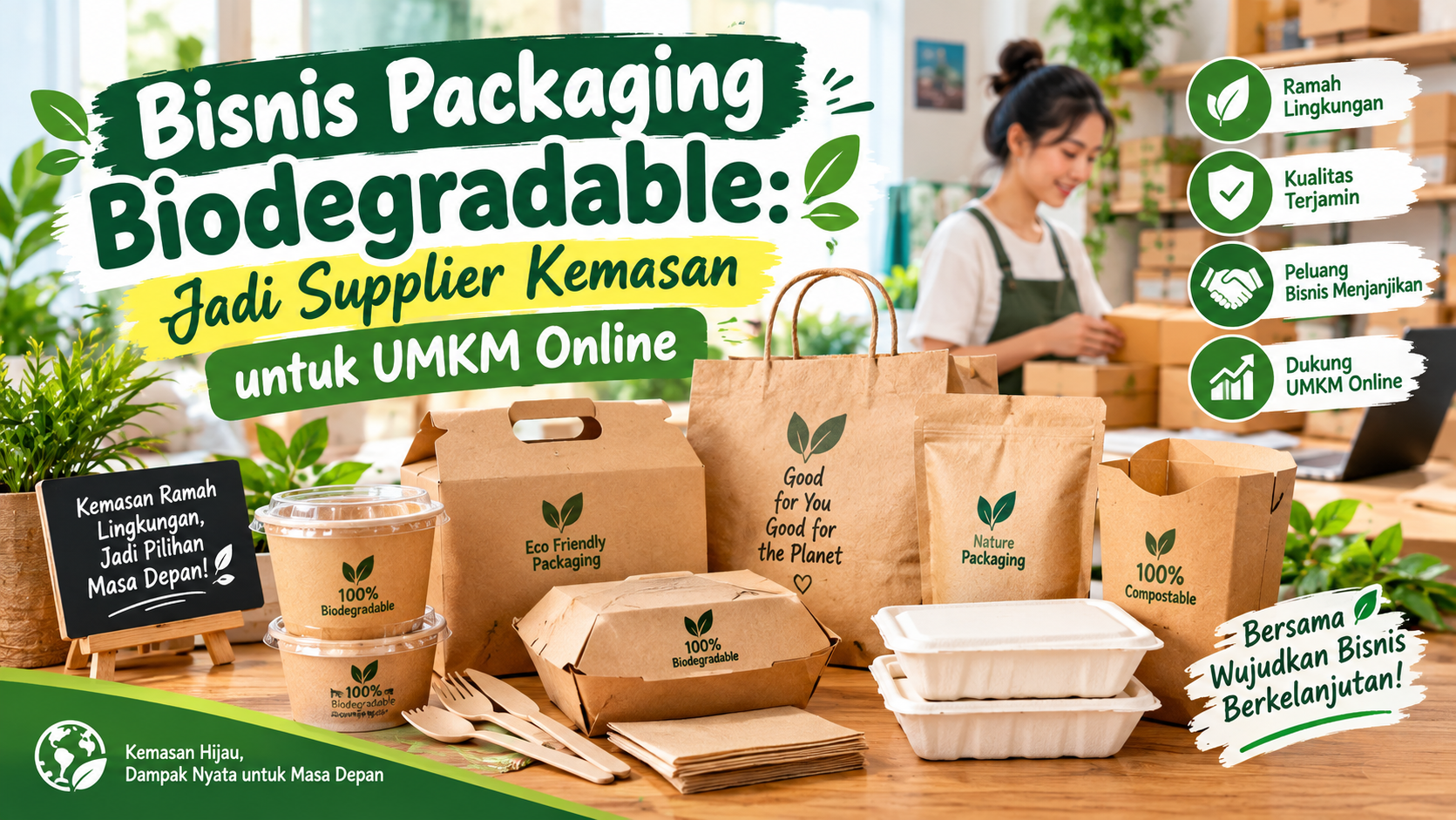 pemasok kemasan ramah lingkungan
