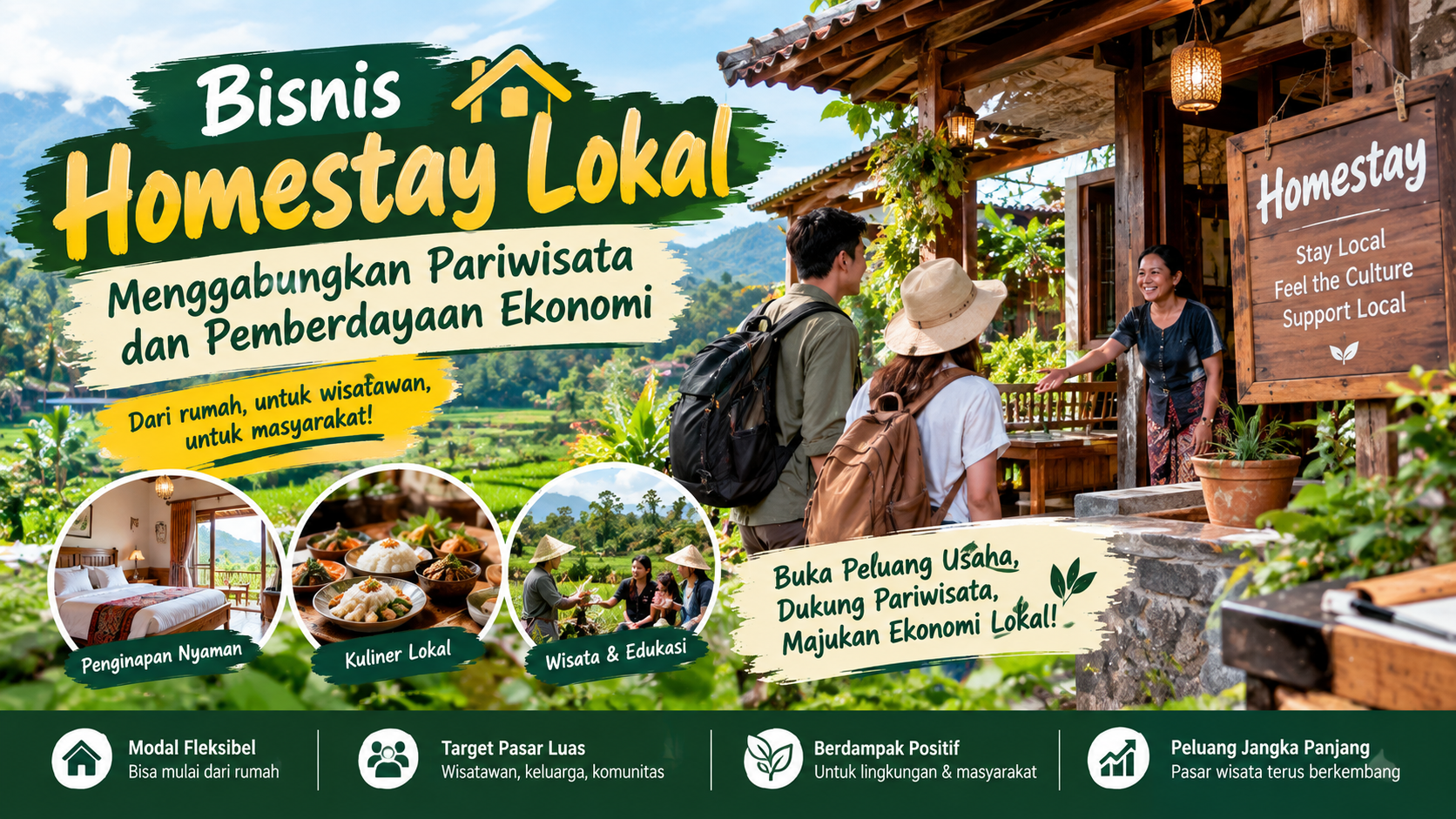 bisnis homestay lokal