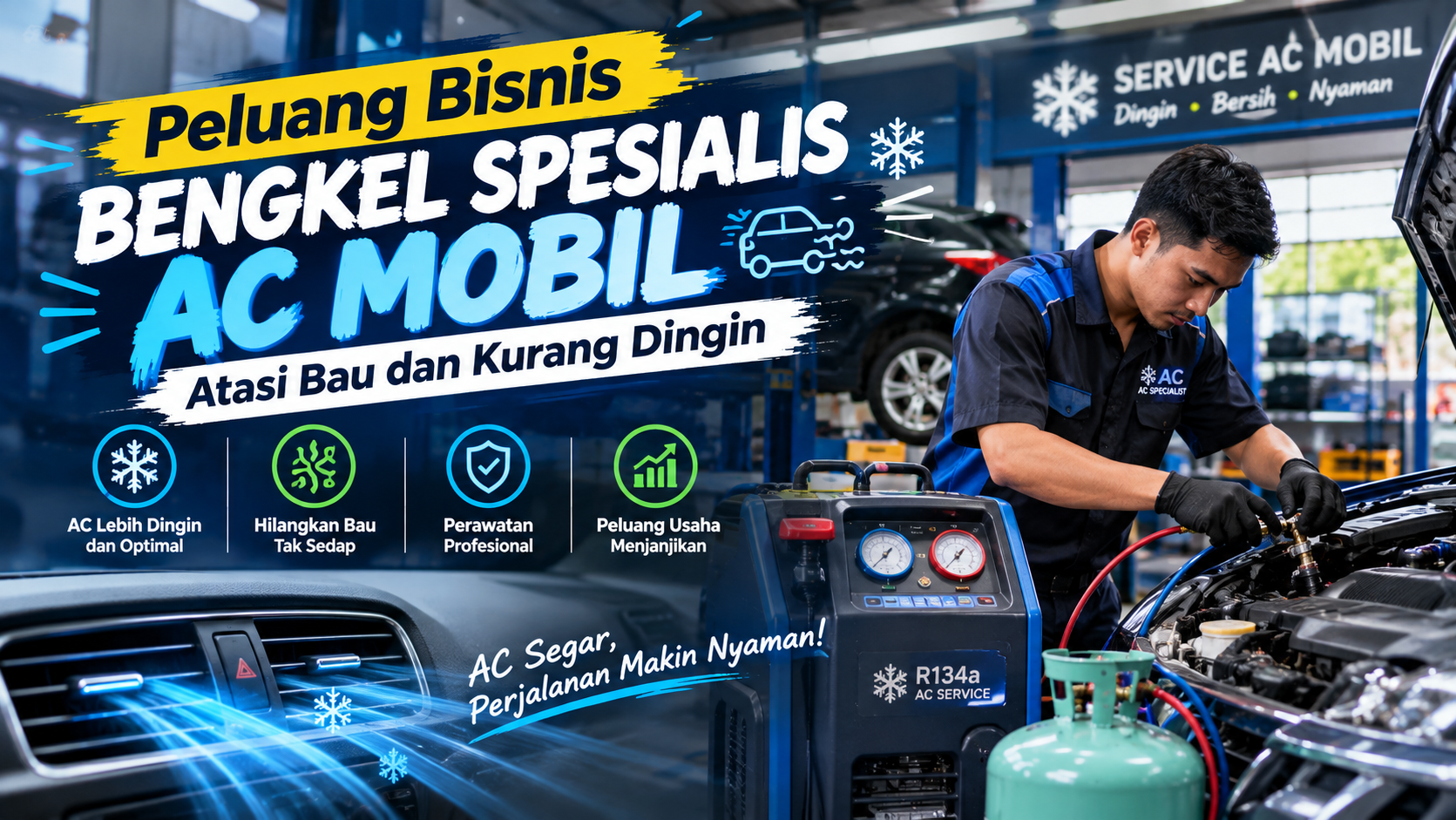 bengkel spesialis AC mobil