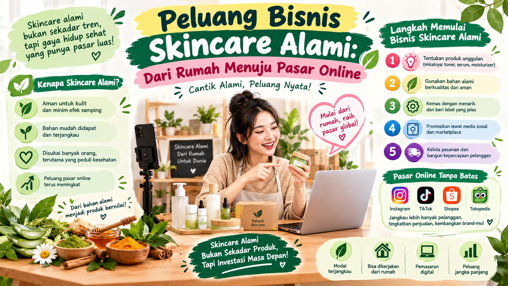 toko skincare organik buatan rumah