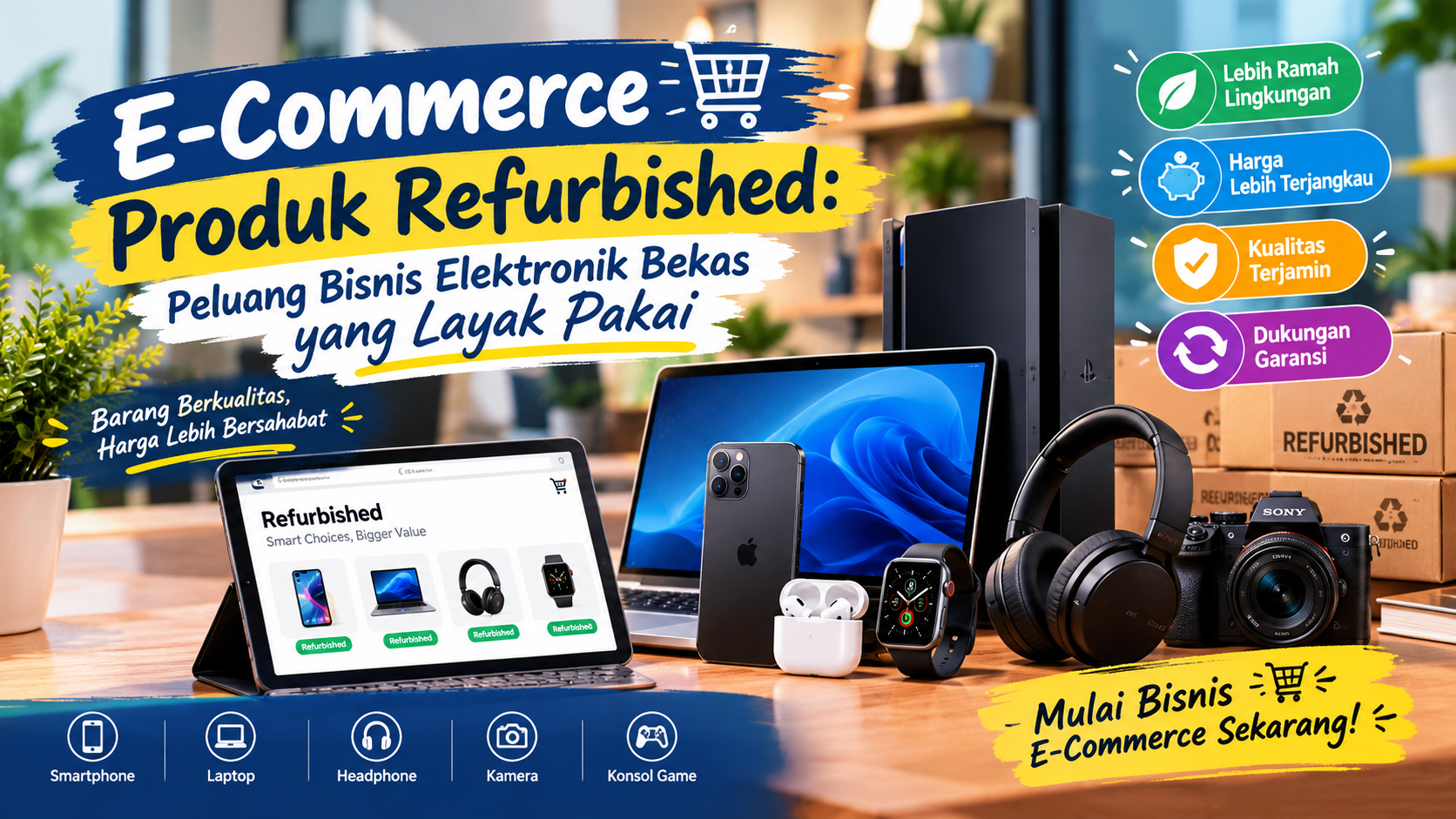 bisnis produk refurbished