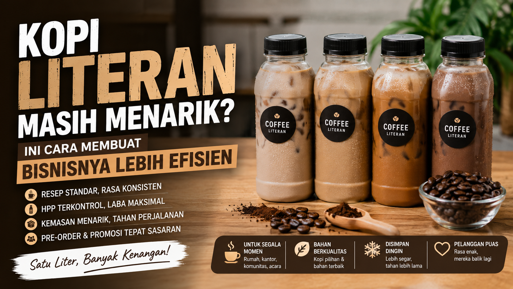 bisnis kopi literan