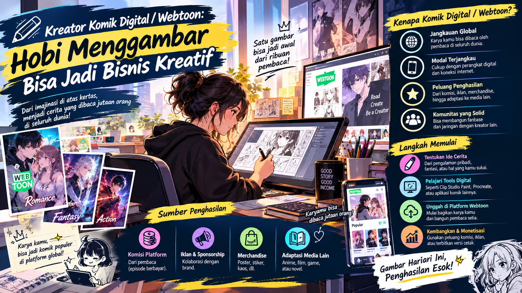 kreator komik digital