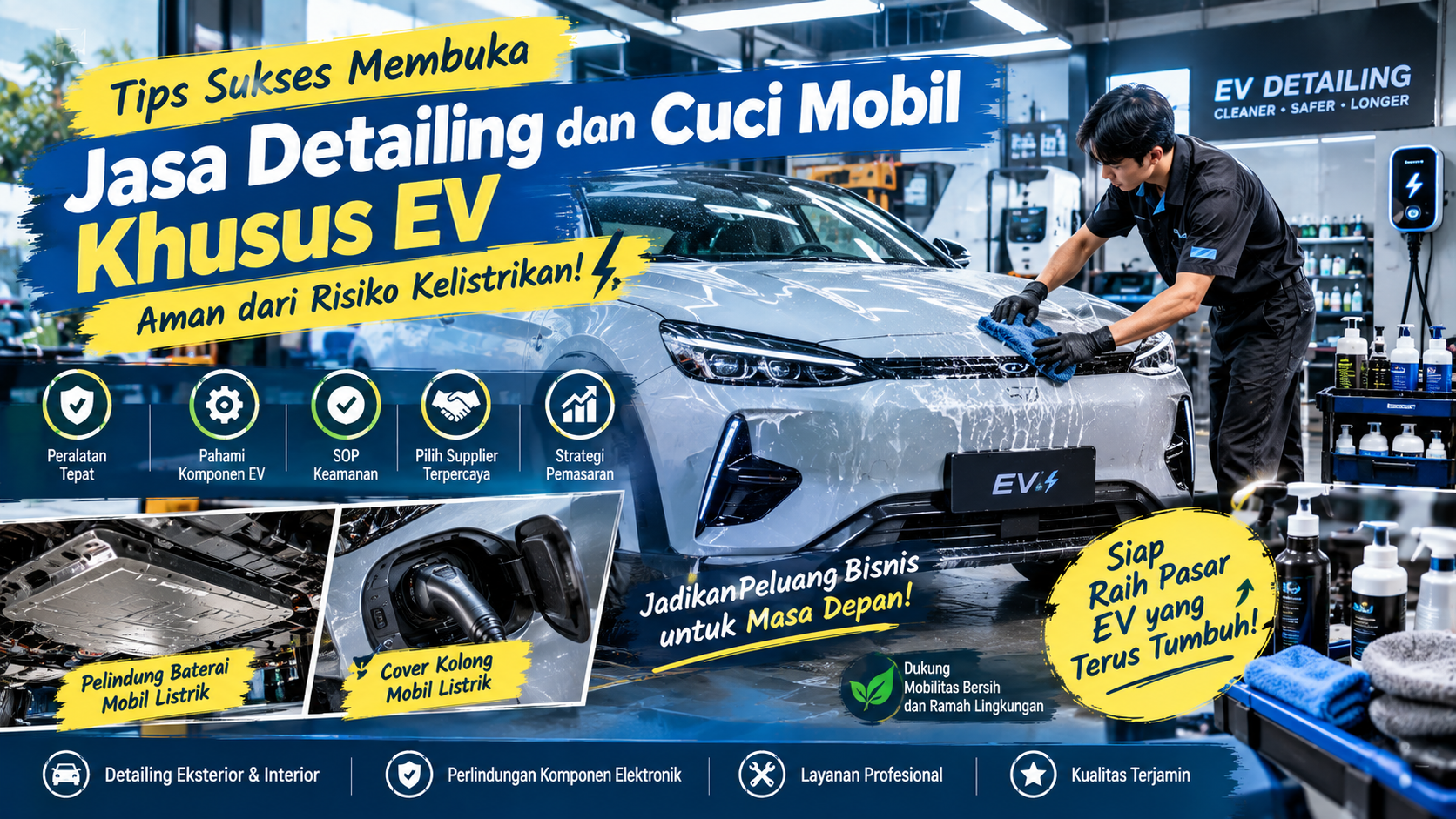 jasa detailing mobil listrik