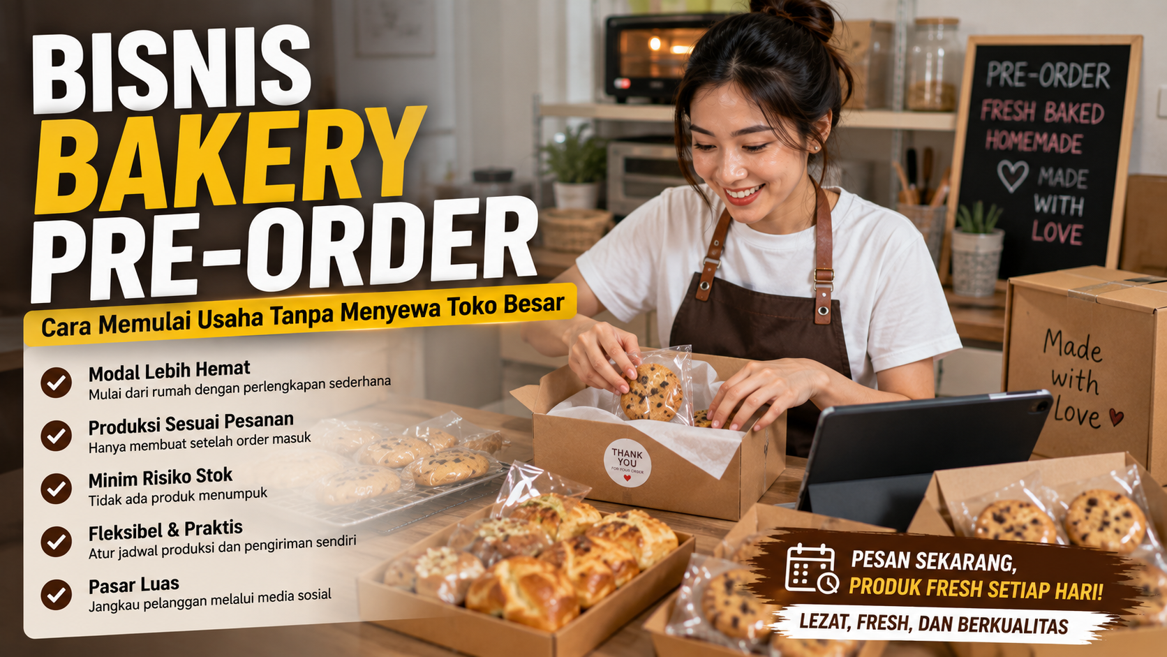 bisnis bakery pre-order