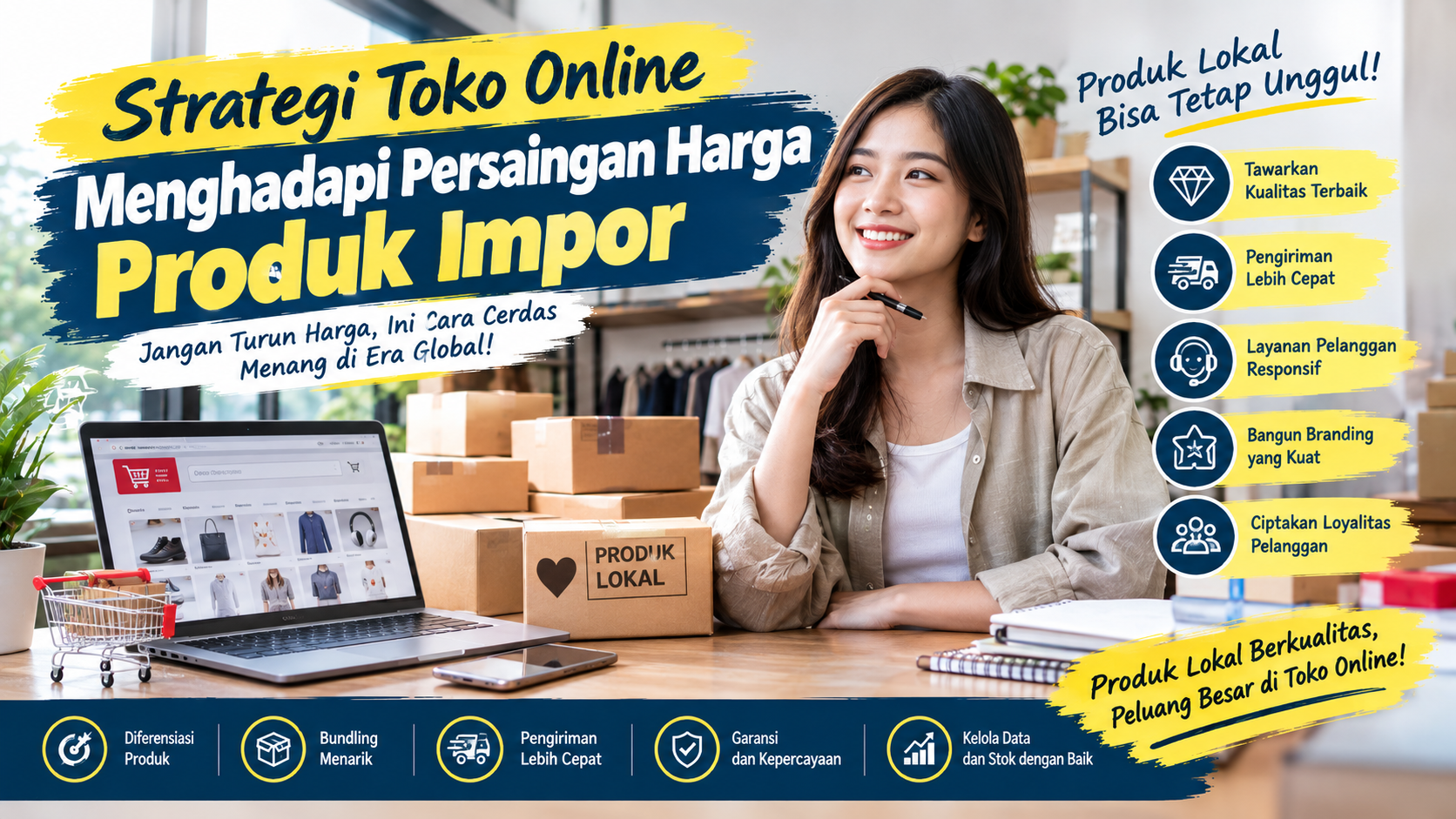 strategi toko online menghadapi produk impor