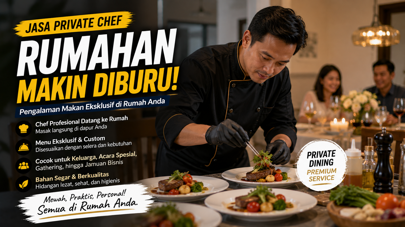 jasa private chef rumahan