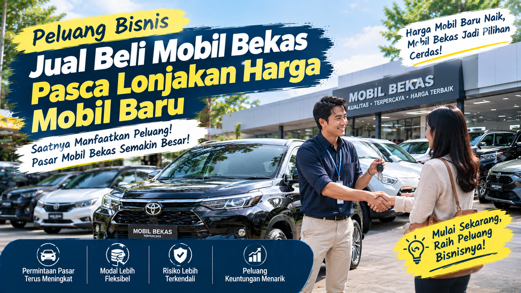 bisnis jual beli mobil bekas