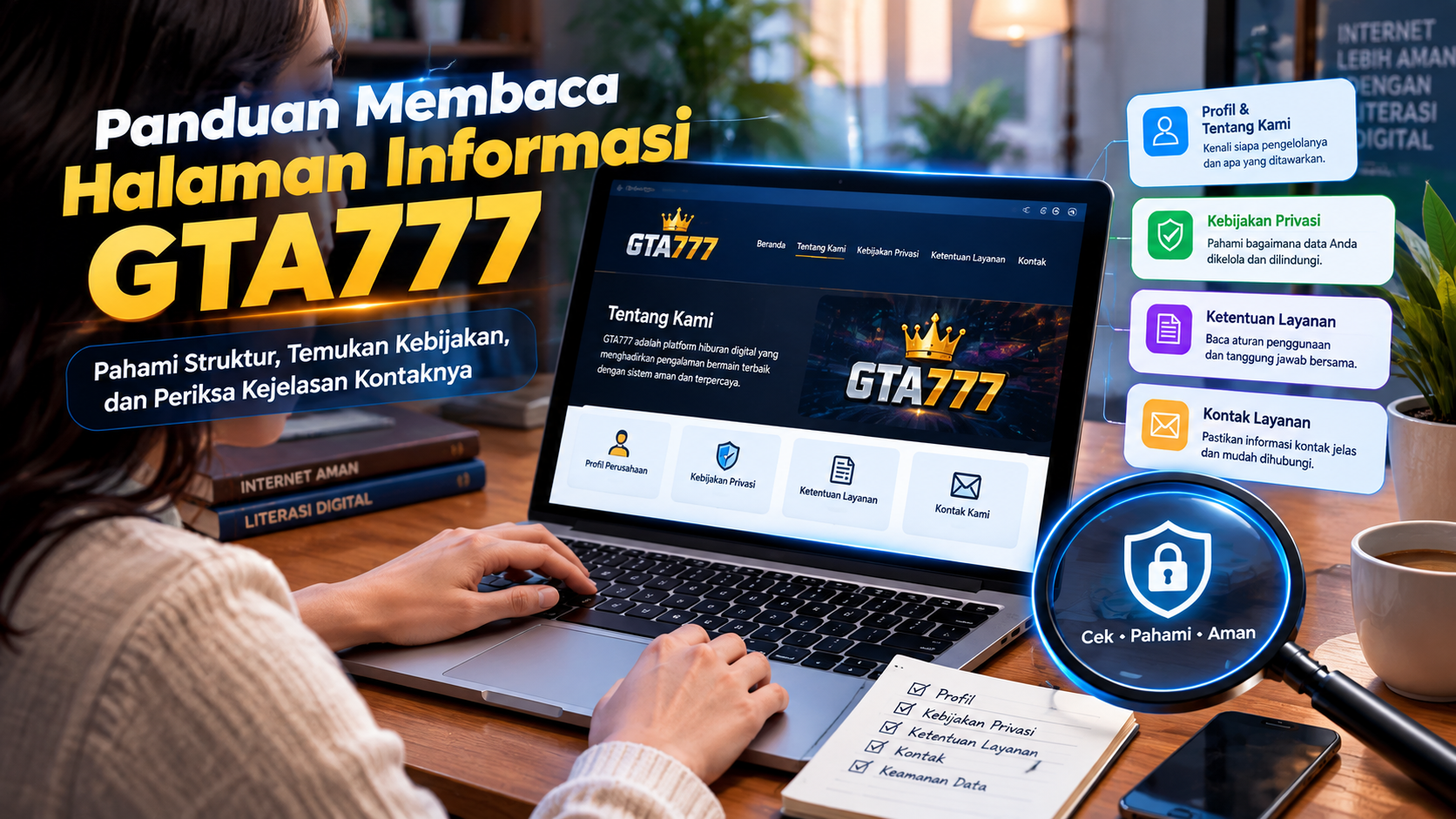 Panduan Membaca Halaman Informasi GTA777 agar Tidak Salah Menilai
