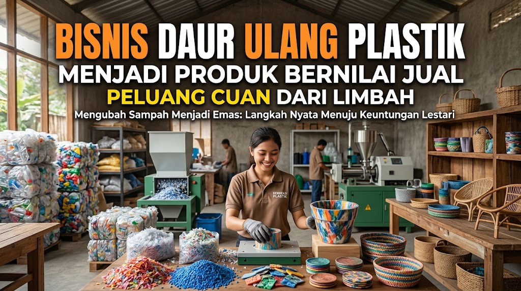 bisnis daur ulang plastik